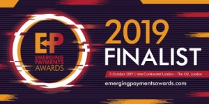 Emergign Payments Awards 2019 finalist